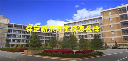 保定新东方技校怎么样(保定新东方技校怎么样啊)(图3) 保定新东方学校怎么样